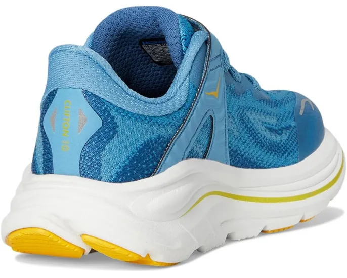 Детские кроссовки Hoka Kids Clifton 10 с амортизацией и застежкой на липучке
