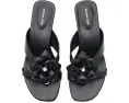 Босоножки MICHAEL Michael Kors Jacie Kitten Sandals на низком каблуке с цветком