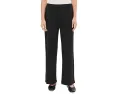 Широкие брюки Eileen Fisher с резинкой из ребристого трикотажа