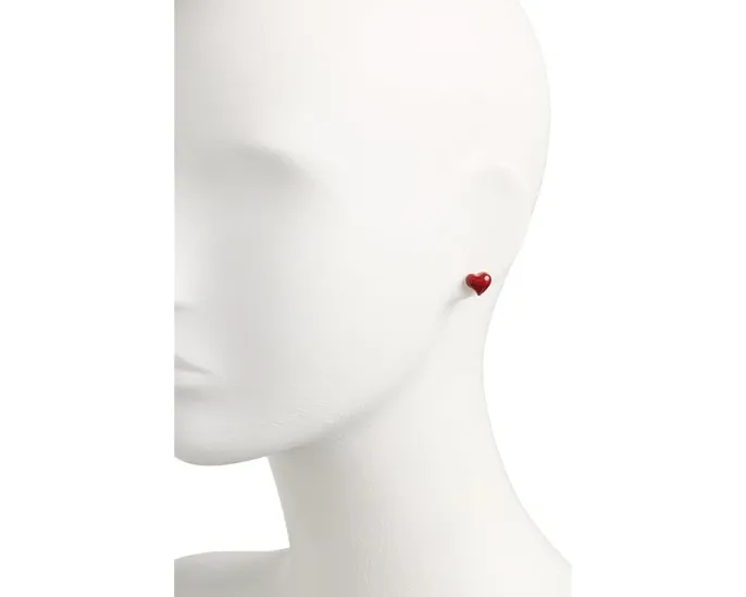 Серьги-гвоздики Amour от Kate Spade New York в форме сердца