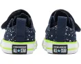 Кеды Converse Chuck Taylor All Star One Strap Easy-On Planets для малышей с планетарным принтом