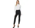 Norma Kamali Топ с длинным рукавом Slim Fit Long Sleeve Turtle Top с принтом и отверстиями для большого пальца