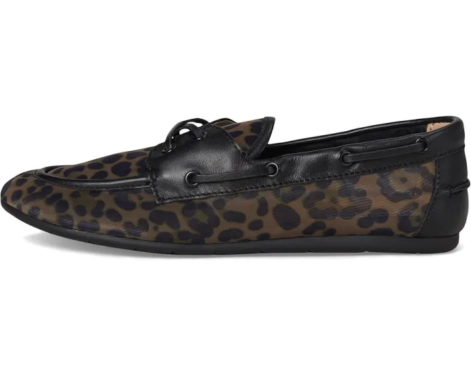 Мокасины Steve Madden Sag из кожи с круглым носком и шнуровкой