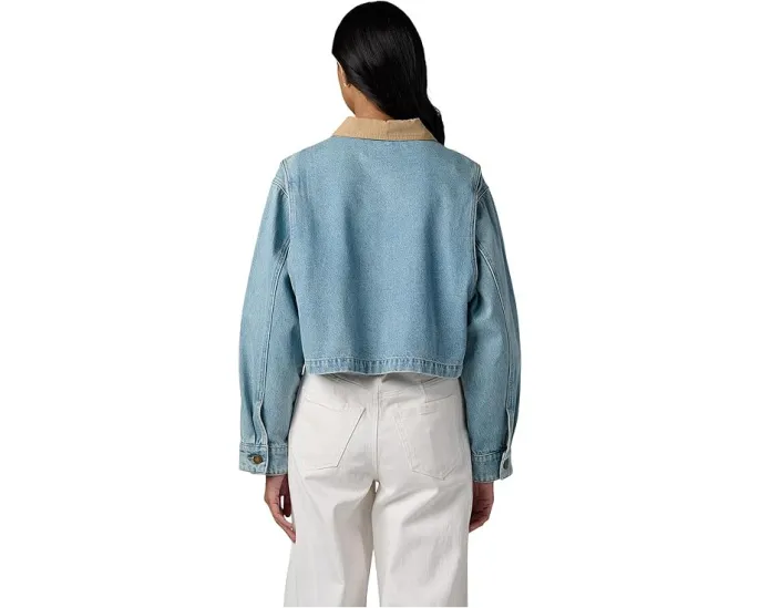 Короткая джинсовая куртка Blank NYC Coffee Run в синем цвете