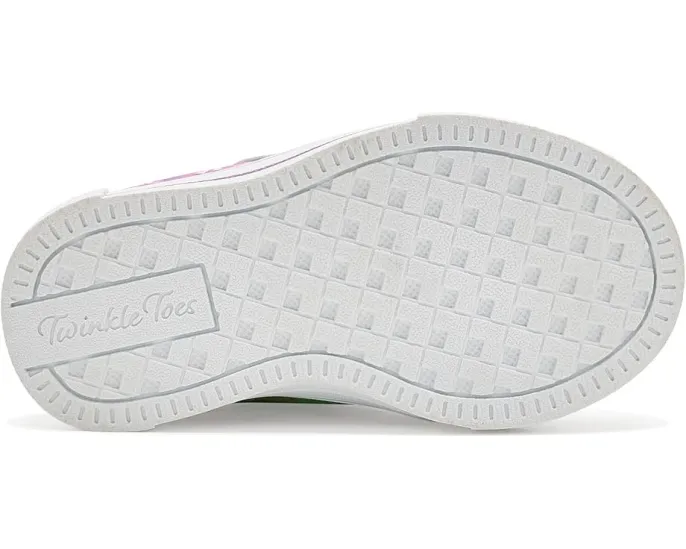 Детские кроссовки SKECHERS KIDS Twinkle Sparks с галактикой единорогов