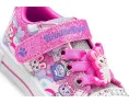 Светящиеся кроссовки SKECHERS KIDS Twinkle Sparks с принтом котиков и облаков