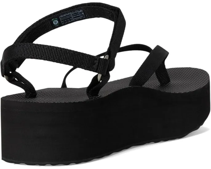 Сандалии Flatform Sandal Slim от Teva на платформе с ремешками и липучкой