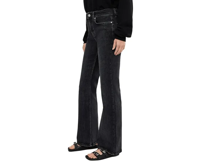 AllSaints Джинсы Ember Stretch с эффектом стрейч и клешом