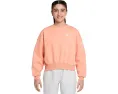 Свободный худи Nike Kids Club Fleece Boxy с круглым вырезом