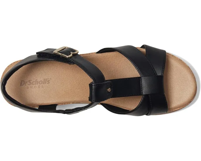 Сандалии Dr. Scholl's Once Again с клиновидным каблуком и удобной стелькой