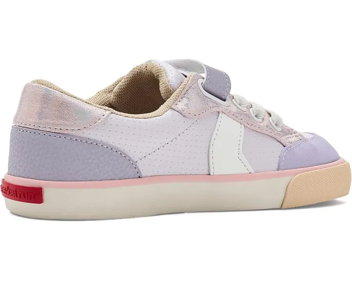 Детские кроссовки Connor с кожаным верхом и резиновым мыском от See Kai Run