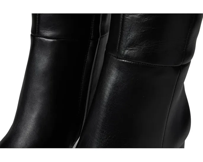 Ботинки Sylvia Wide Calf Sam Edelman из кожи с широким голенищем