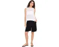 Топ Eileen Fisher Slub Jewel Neck из органического хлопка