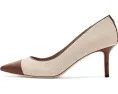 Туфли-лодочки Lauren Ralph Lauren Lanette III из холста и кожи с острым носком