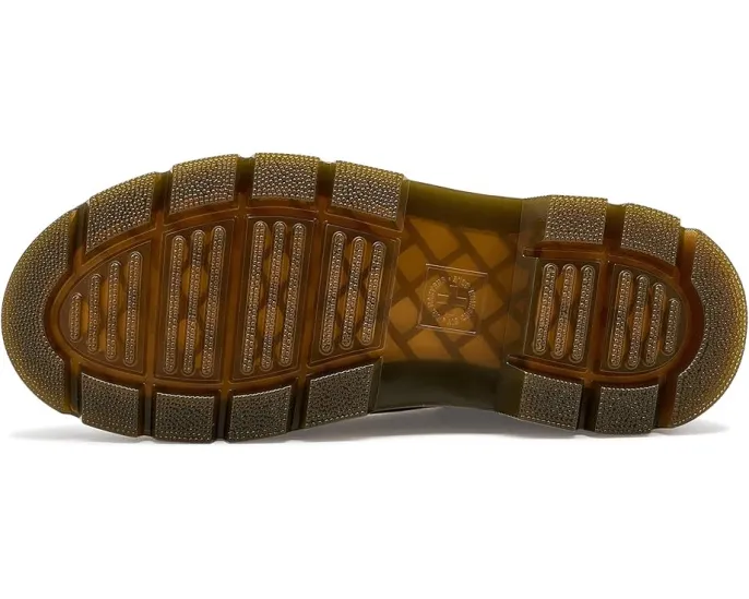 Кожаные туфли Dr. Martens Reeder на массивной подошве