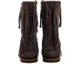 Ботинки Free People Faye Fringe Pull-On с бахромой и искусственным мехом
