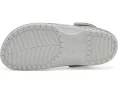Классические сабо Crocs с сезонным принтом на платформе