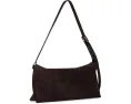 Ведомая сумка Madewell Suede Date Night Party Shoulder из замши с магнитной застежкой