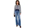 Кардиган Beckett Striped Pointelle от 525 america с рукавами-фонариками