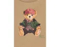 Футболка Polo Bear Ralph Lauren из хлопкового джерси для младенцев