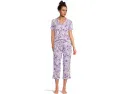 Двухкомпонентный комплект пижамы Karen Neuburger с капри и свободным кроем