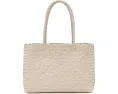 Madewell Кожаная сумка-тоут Handwoven Leather Tote с плетеным дизайном