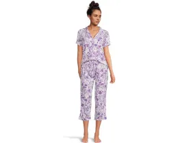Двухкомпонентный комплект пижамы Karen Neuburger с капри и свободным кроем