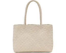 Madewell Кожаная сумка-тоут Handwoven Leather Tote с плетеным дизайном