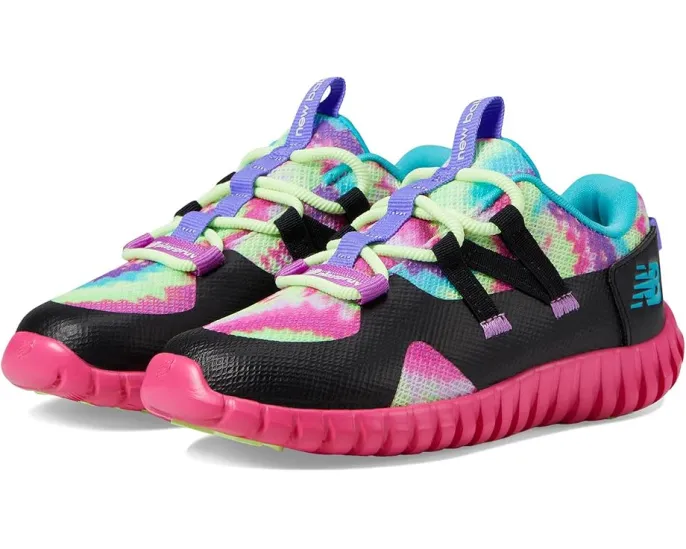 Детские кроссовки New Balance Playgruv v2 Bungee с системой шнуровки на резинках
