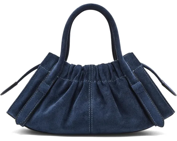 Маленькая сумка-сатчел The Suede Dakota из замши с регулируемым ремнем Marc Jacobs