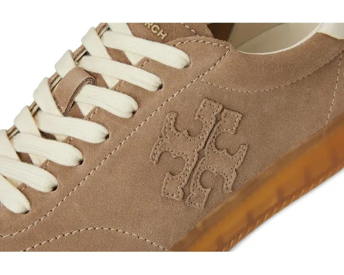 Кроссовки Tory Burch Phoenix из замши на шнуровке