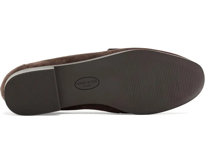 Лоферы Anne Klein Bowie slip on с бантом из замши