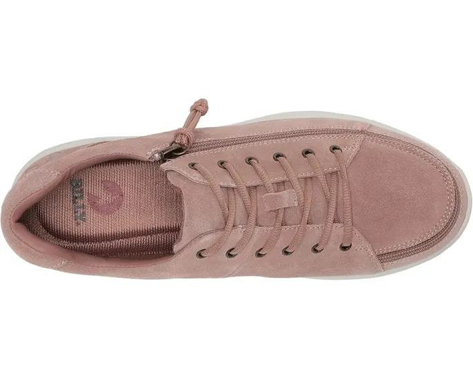 Кроссовки BILLY Footwear Comfort Suede Lo на молнии с верхом из легкой замши