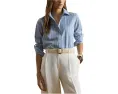 Рубашка Lauren Ralph Lauren Petite классического кроя в полоску