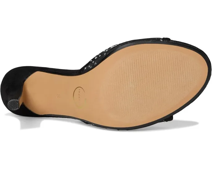 Босоножки на шпильке Journee Collection Hensley с открытым носком и стразами