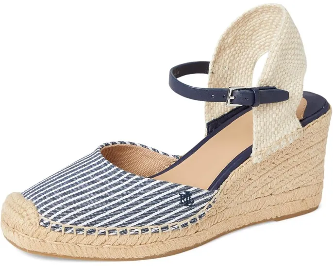 Эспадрильи Lauren Ralph Lauren Robby на танкетке с полоской