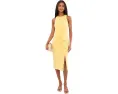 Платье миди Halter Ruffle Midi от Adrianna Papell с рюшами
