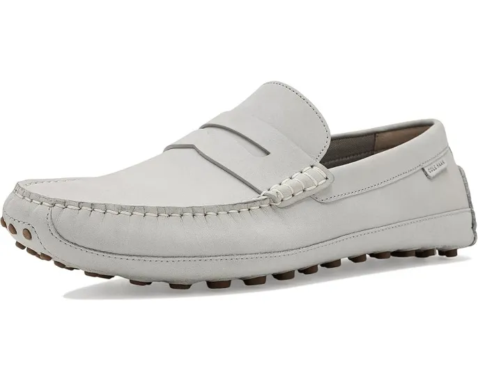 Замшевые лоферы Cole Haan Davies Grand Penny с круглым носком и резиновой подошвой