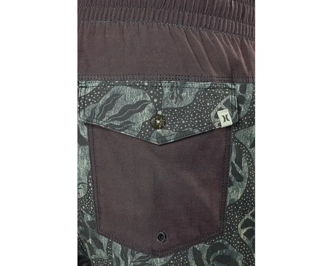 Шорты Hurley Phantom Naturals Scallop Volley 17 дюймов с принтом