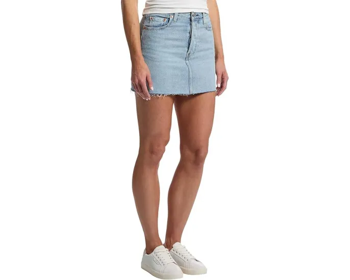 Юбка Levi's Icon из денима с поясом и карманами