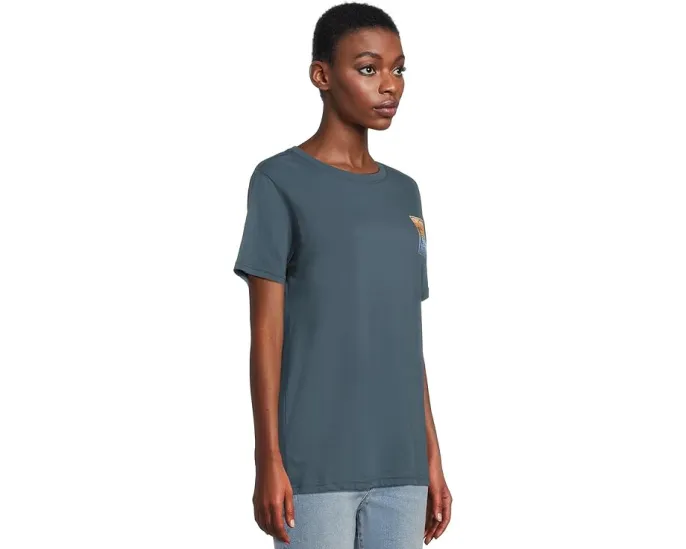 Футболка Salty Crew Posted Boyfriend oversize с коротким рукавом