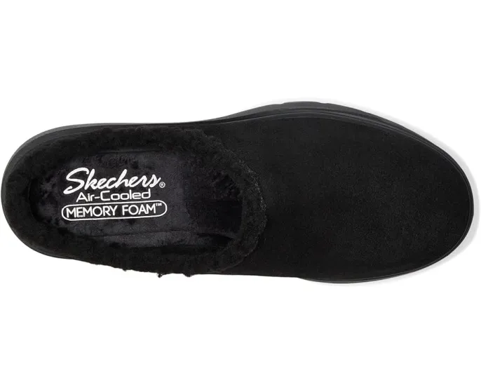 Мюли SKECHERS Cozy City на платформе с меховой подкладкой Sherpa и памятью формы