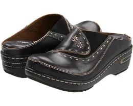 Клоги L'Artiste by Spring Step Chino с ручной росписью и цветочным узором