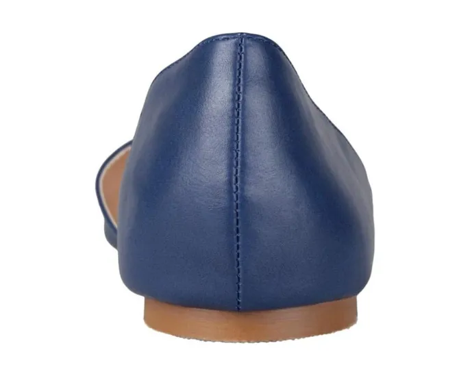 Лоферы Journee Collection Cortni с острым носком и силуэтом полу-дорсей