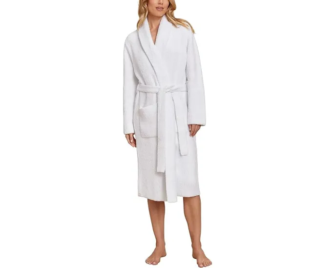 Халат Barefoot Dreams CozyChic Barbie из мягкого микрофибрового трикотажа