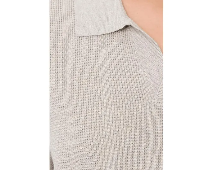 Свитер-поло с коротким рукавом и отложным воротником Liverpool Los Angeles