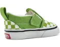 Кеды Vans Slip-On V для малышей с принтом на парусине