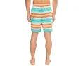Шорты Tommy Bahama Baja Sarape Stripe 8 с принтом и сетчатым вкладышем 5.35 дюйма