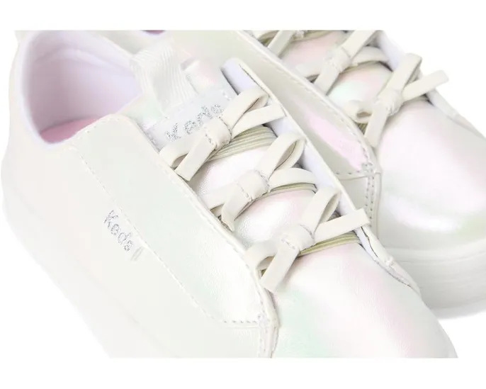 Слипоны Keds Kids Kara с бантиком на PU-верхе