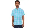 Рубашка с коротким рукавом Bimini Plaid Featherweight Performance от Vineyard Vines